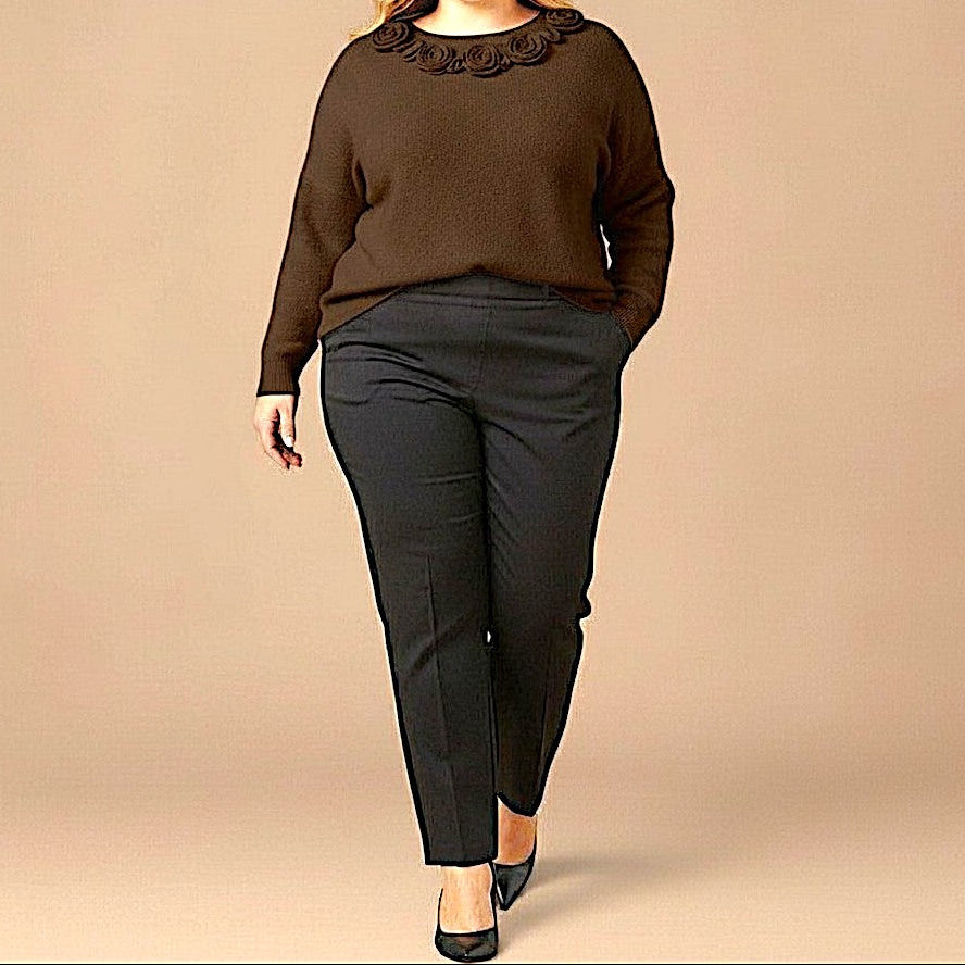 Maxi Maglia Effetto Lana Natalia