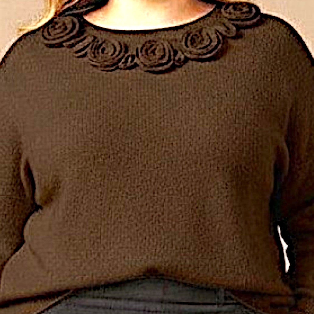 Maxi Maglia Effetto Lana Natalia