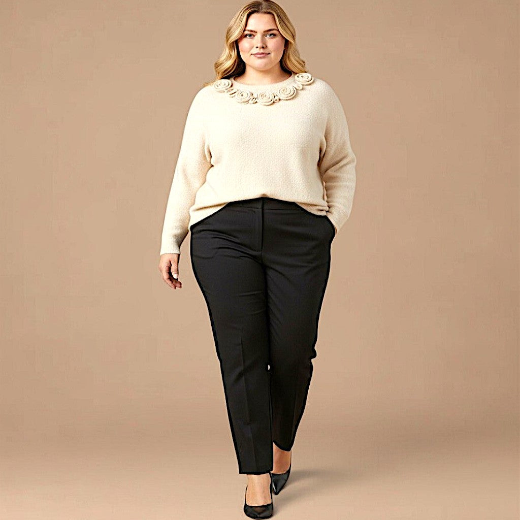 Maxi Maglia Effetto Lana Noemi