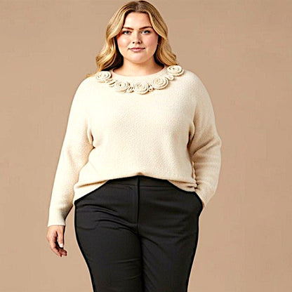 Maxi Maglia Effetto Lana Noemi
