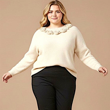 Maxi Maglia Effetto Lana Noemi