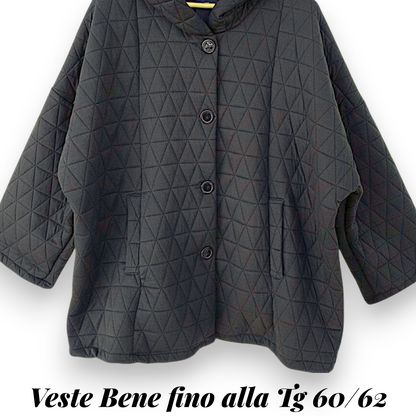 Maxi Giacca Trapuntata Mariella