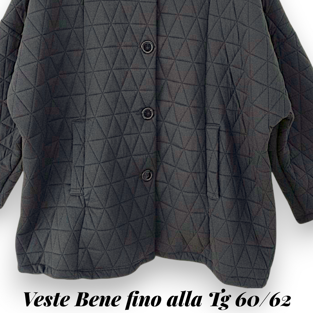 Maxi Giacca Trapuntata Mariella