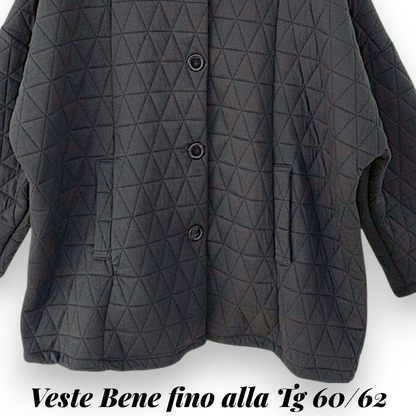 Maxi Giacca Trapuntata Mariella