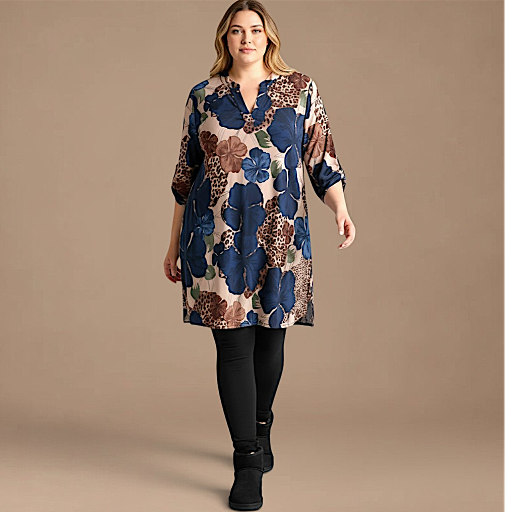 Maxi Maglia/Abito Fantasia Ramona