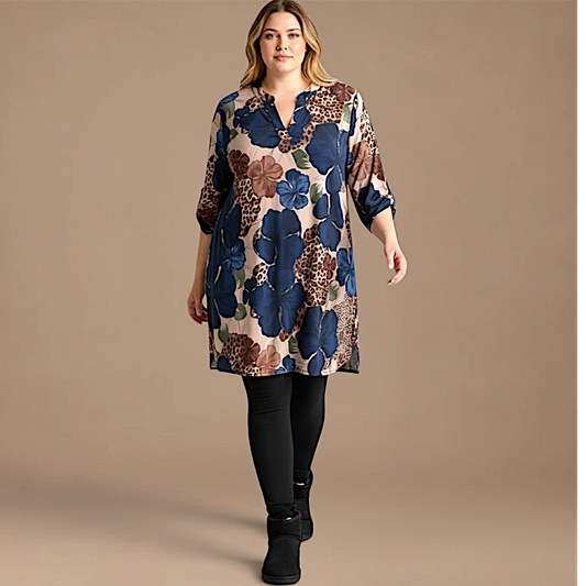 Maxi Maglia/Abito Fantasia Ramona