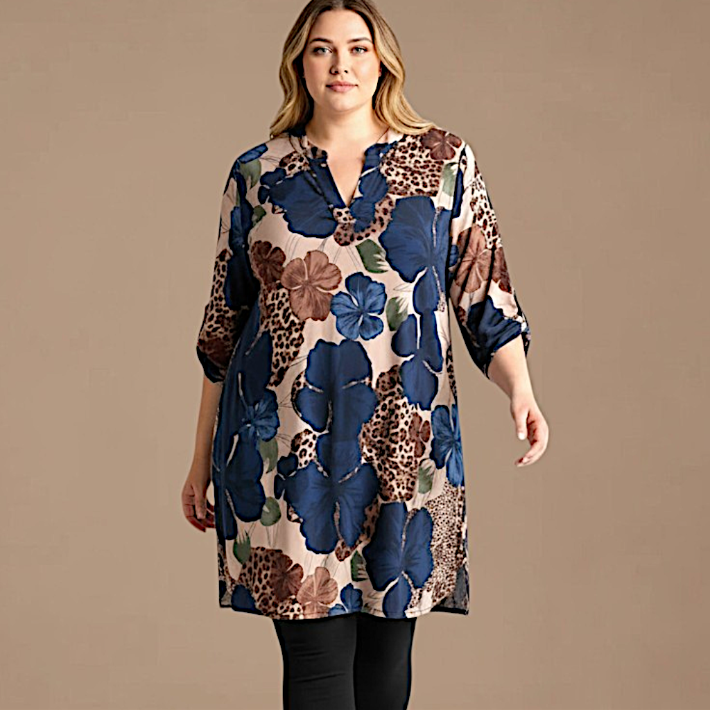 Maxi Maglia/Abito Fantasia Ramona