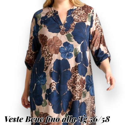 Maxi Maglia/Abito Fantasia Ramona