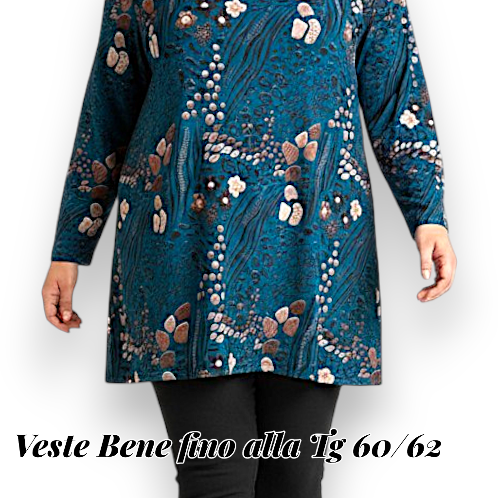 Maxi Maglia in Crepe  Anita
