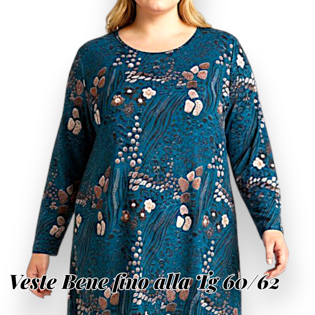 Maxi Maglia in Crepe  Anita