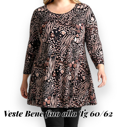 Maxi Maglia in Crepe  Anna