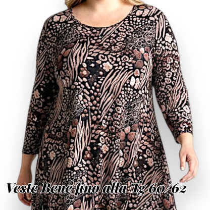 Maxi Maglia in Crepe  Anna