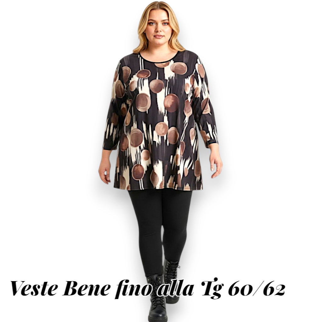Maxi Maglia in Crepe  Alma