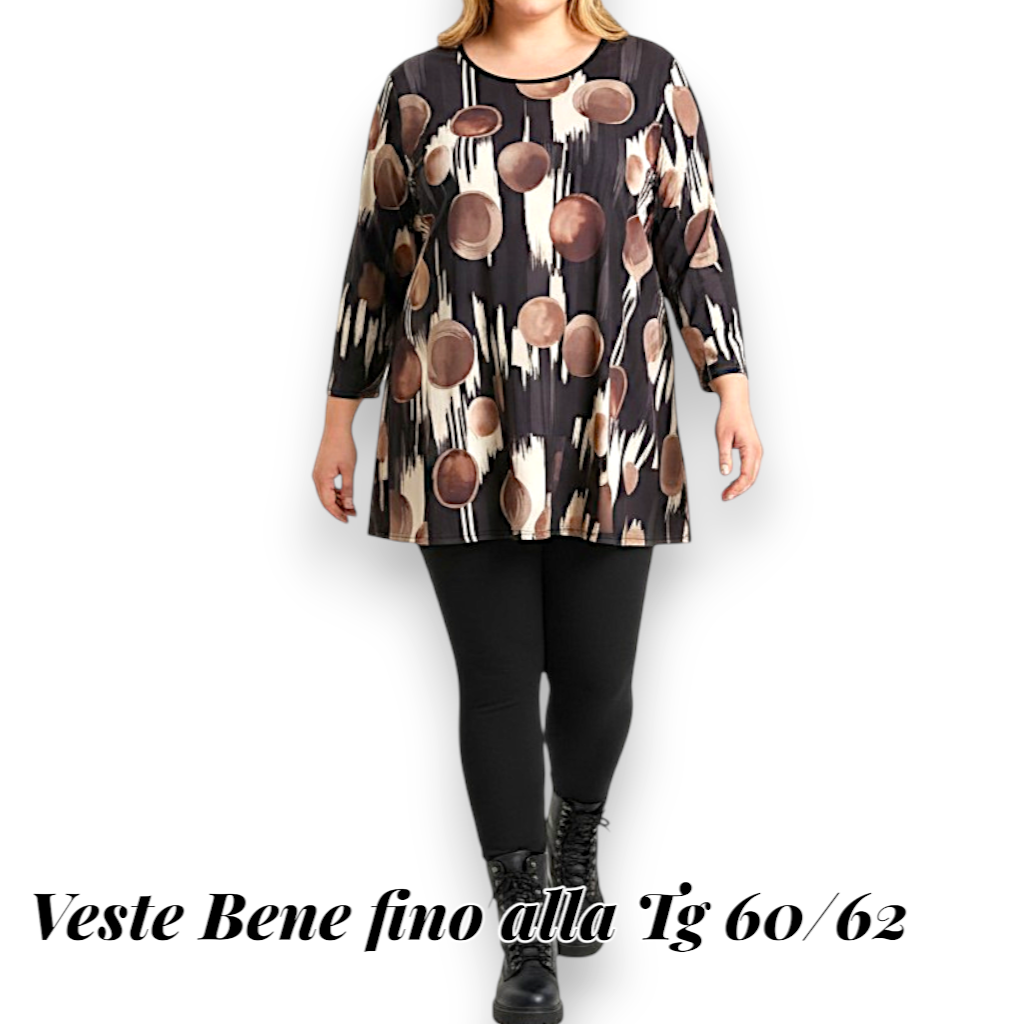 Maxi Maglia in Crepe  Alma