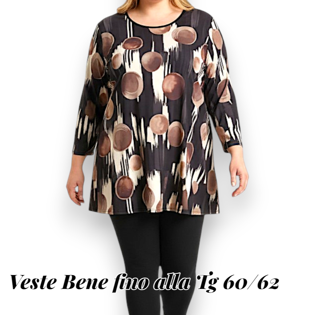 Maxi Maglia in Crepe  Alma