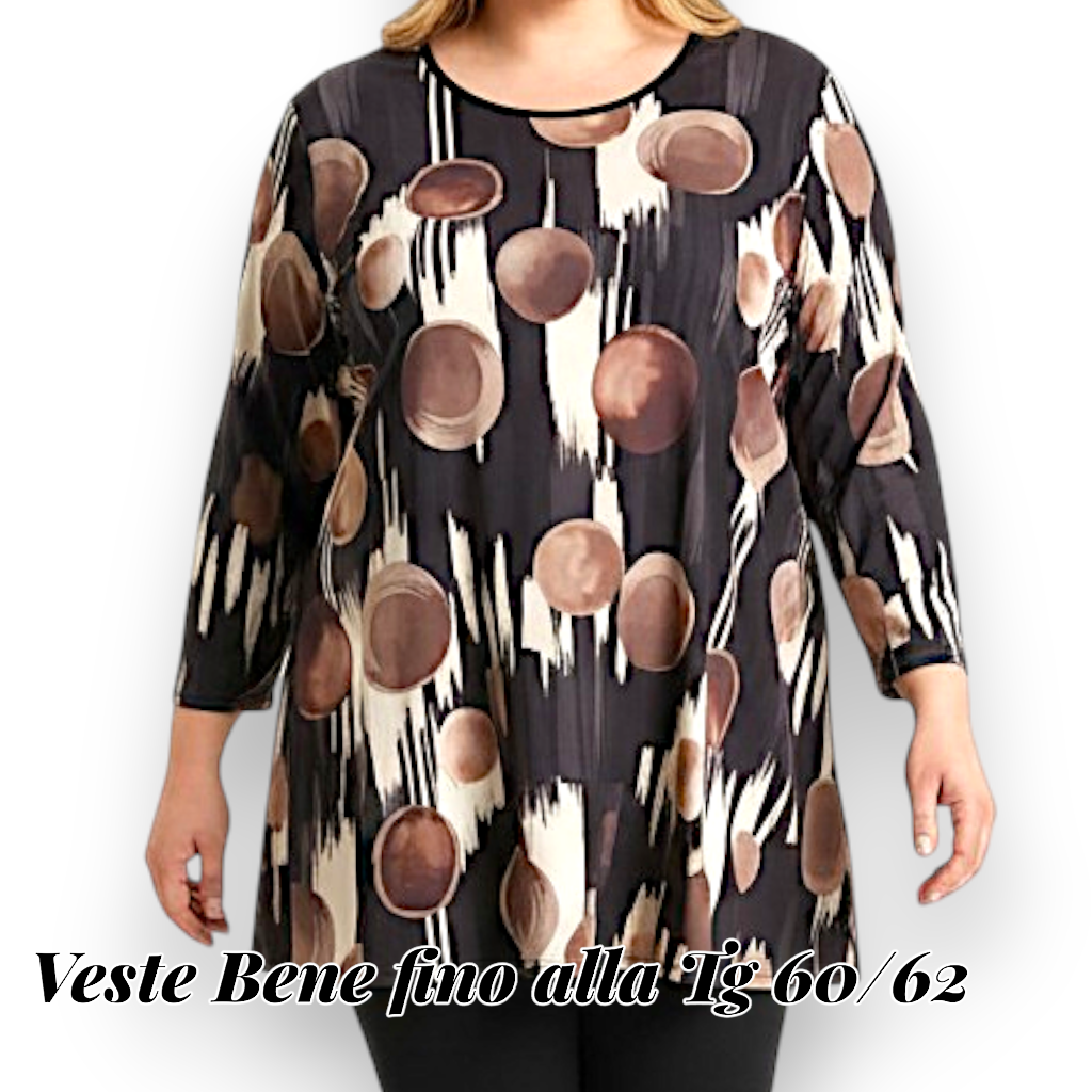 Maxi Maglia in Crepe  Alma