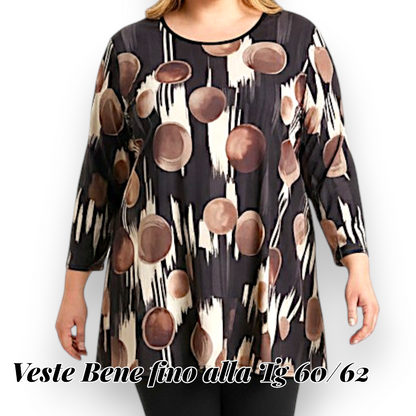 Maxi Maglia in Crepe  Alma