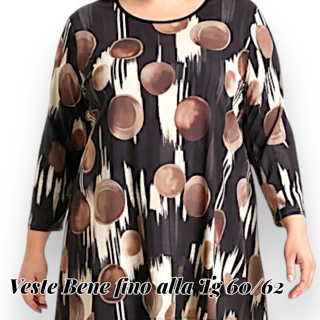 Maxi Maglia in Crepe  Alma