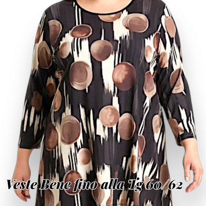 Maxi Maglia in Crepe  Alma