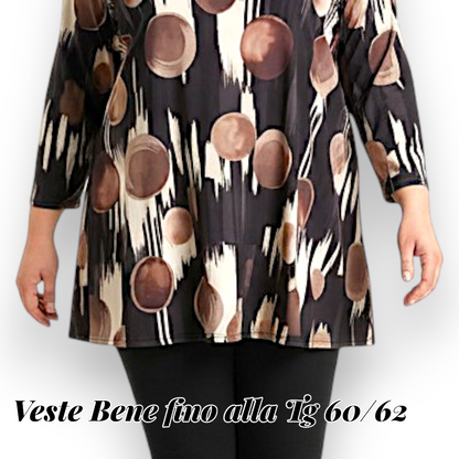 Maxi Maglia in Crepe  Alma