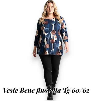 Maxi Maglia in Crepe  Antonia