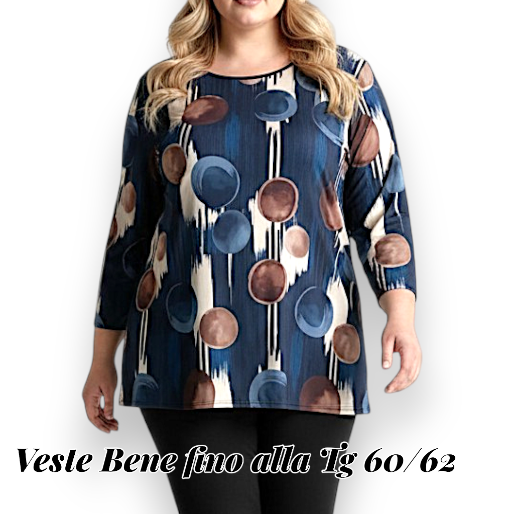 Maxi Maglia in Crepe  Antonia