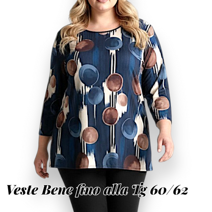 Maxi Maglia in Crepe  Antonia