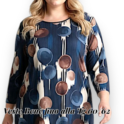 Maxi Maglia in Crepe  Antonia