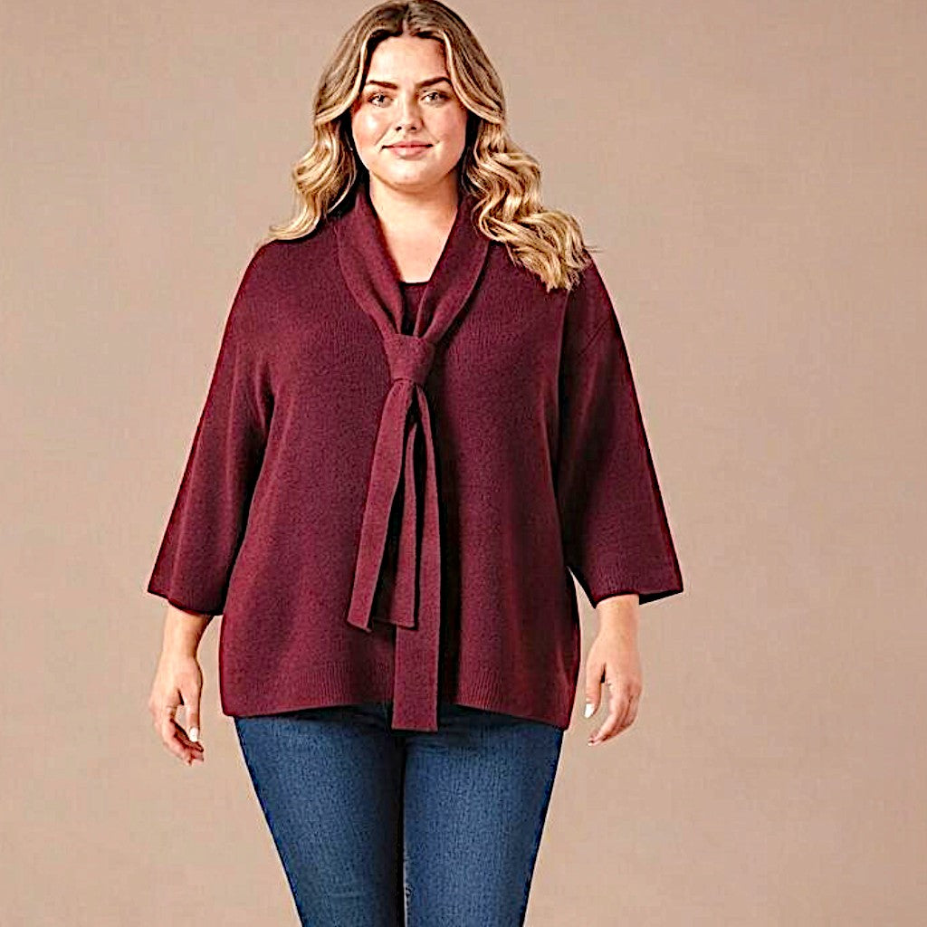 Maxi Maglia Effetto Lana Pasqua