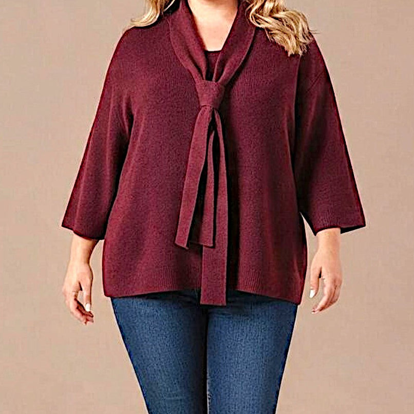 Maxi Maglia Effetto Lana Pasqua