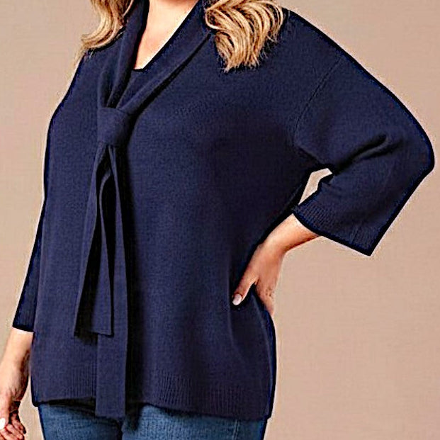Maxi Maglia Effetto Lana Pacifica