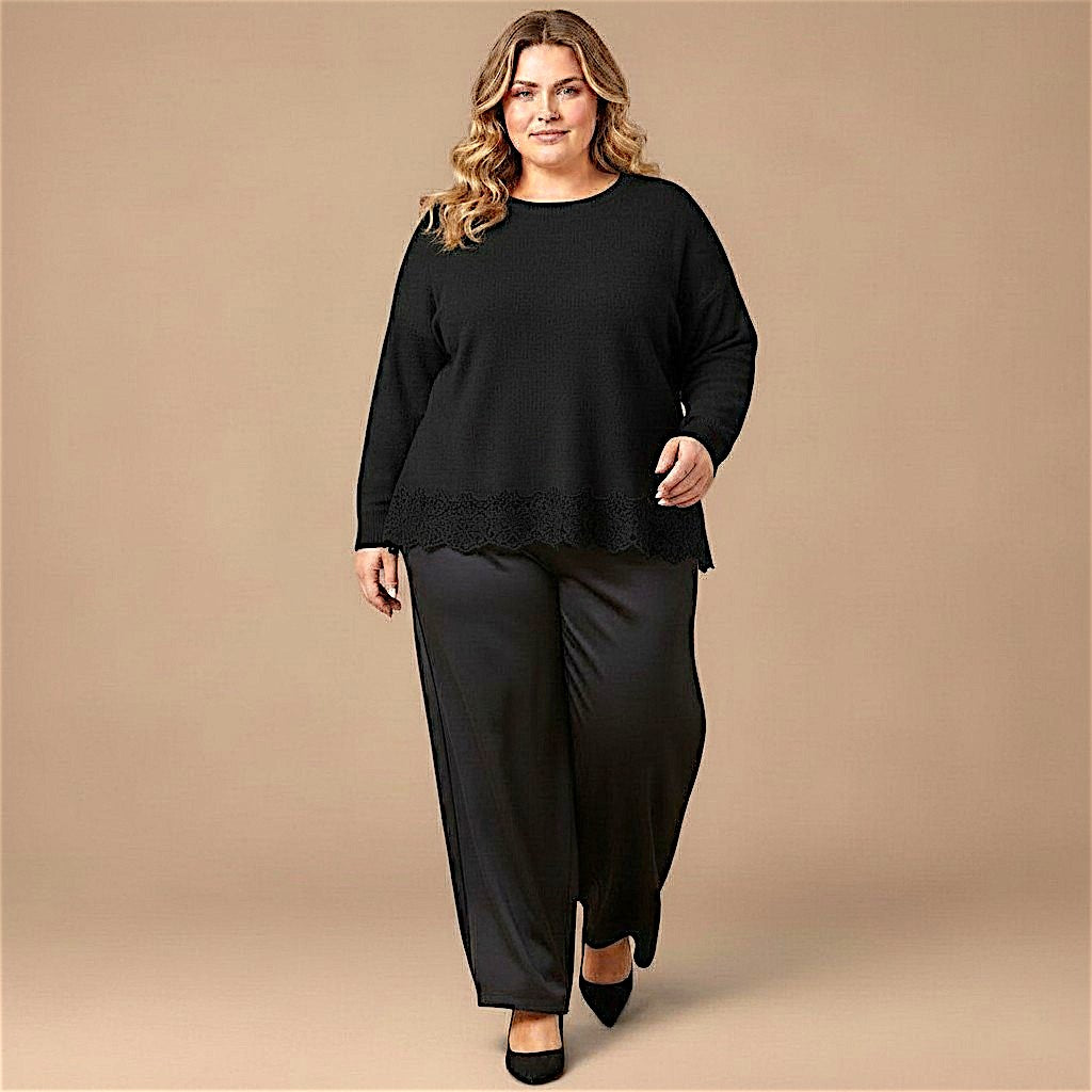 Maxi Maglia Effetto Lana Bice