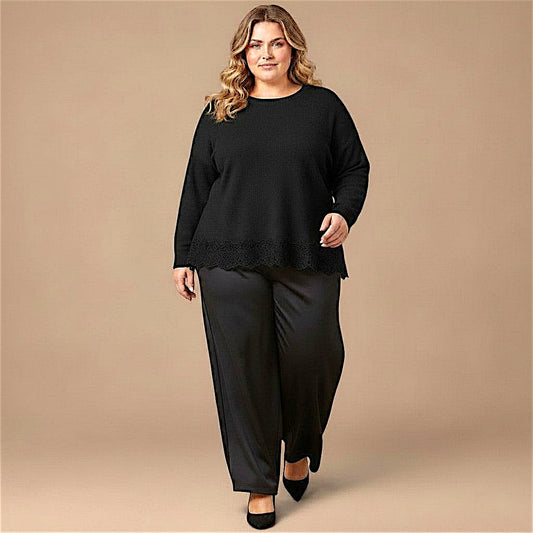 Maxi Maglia Effetto Lana Bice