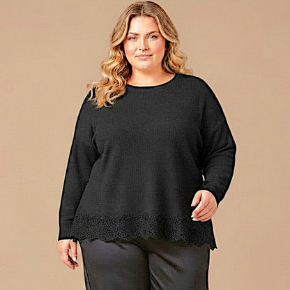 Maxi Maglia Effetto Lana Bice
