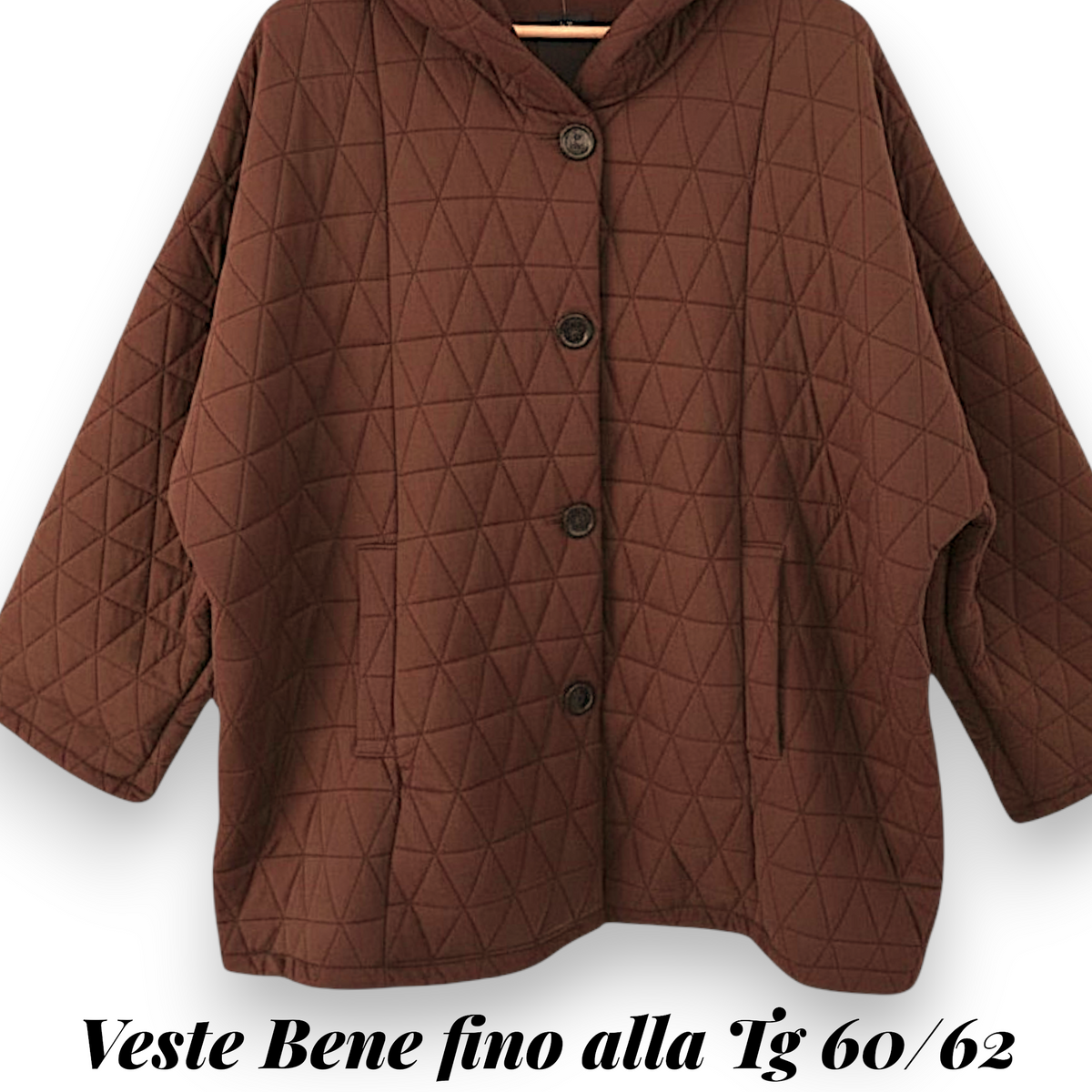 Maxi Giacca Trapuntata Milena