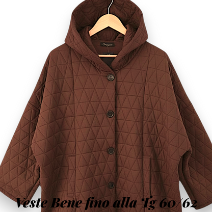 Maxi Giacca Trapuntata Milena