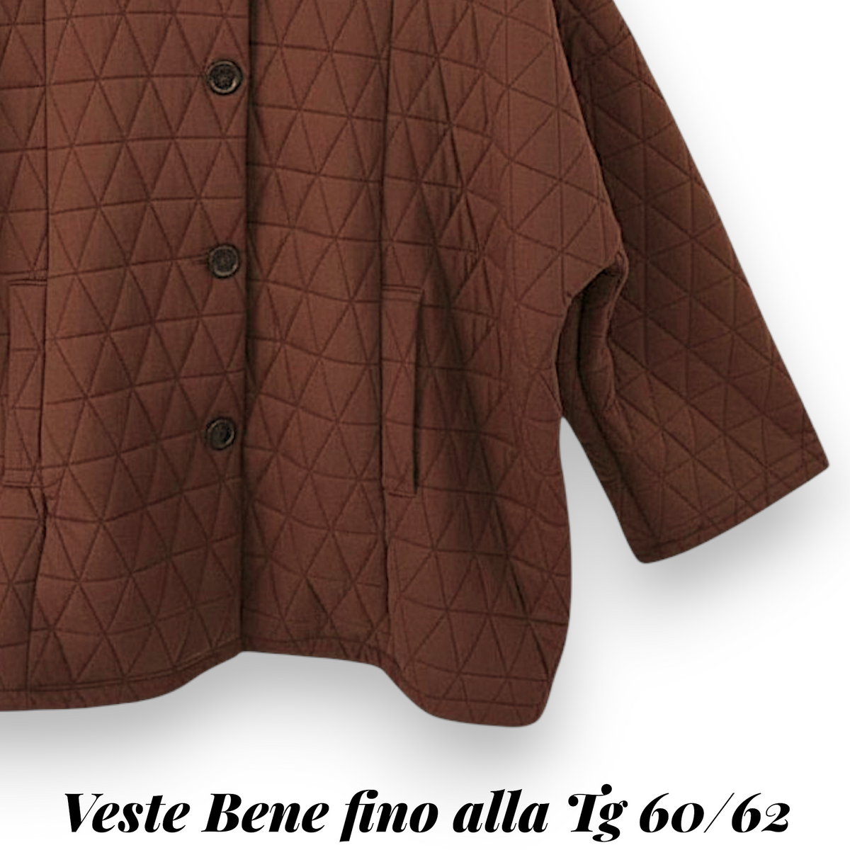 Maxi Giacca Trapuntata Milena