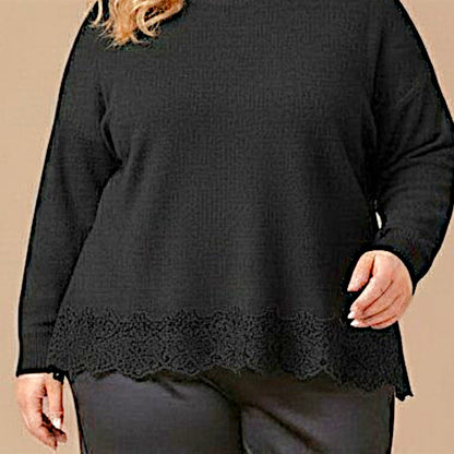 Maxi Maglia Effetto Lana Bice