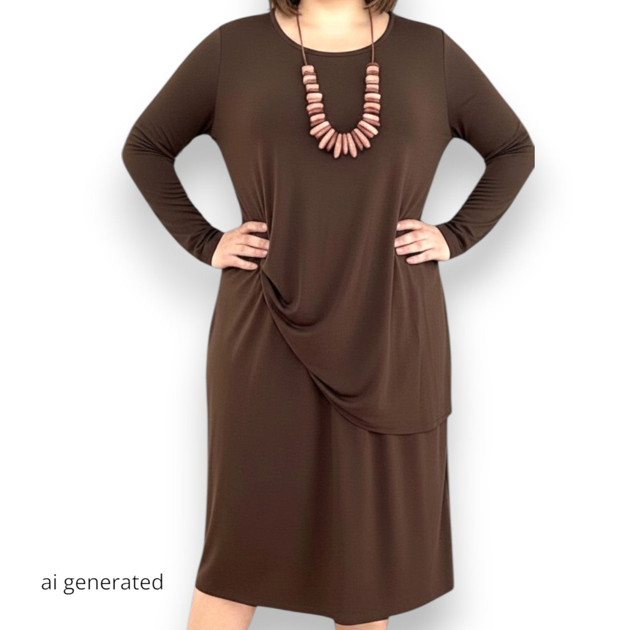 Maxi Maglia in Crepe  Simona