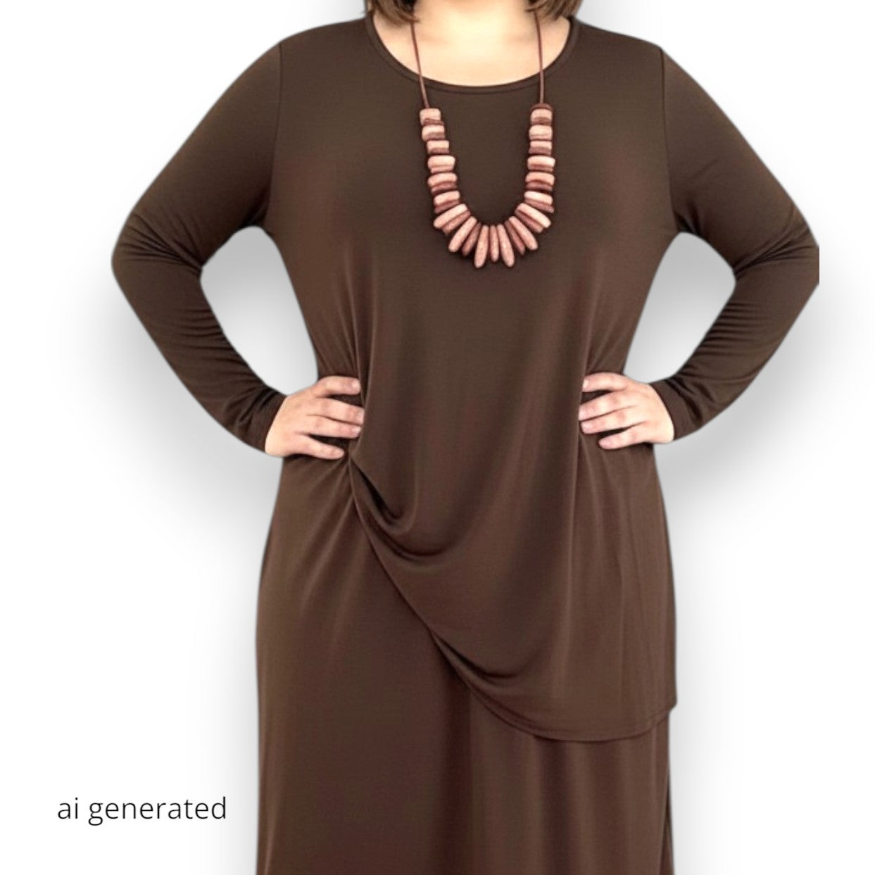 Maxi Maglia in Crepe  Simona