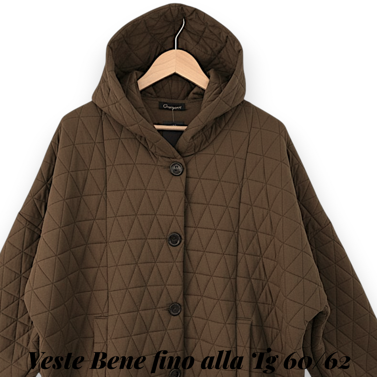 Maxi Giacca Trapuntata Michela