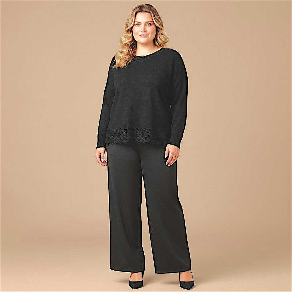 Maxi Maglia Effetto Lana Bice
