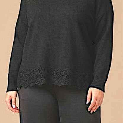 Maxi Maglia Effetto Lana Bice