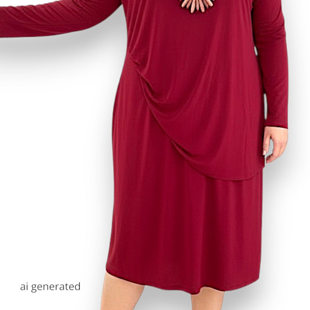 Maxi Maglia in Crepe  Sofia
