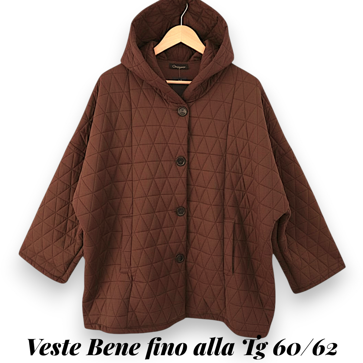 Maxi Giacca Trapuntata Milena