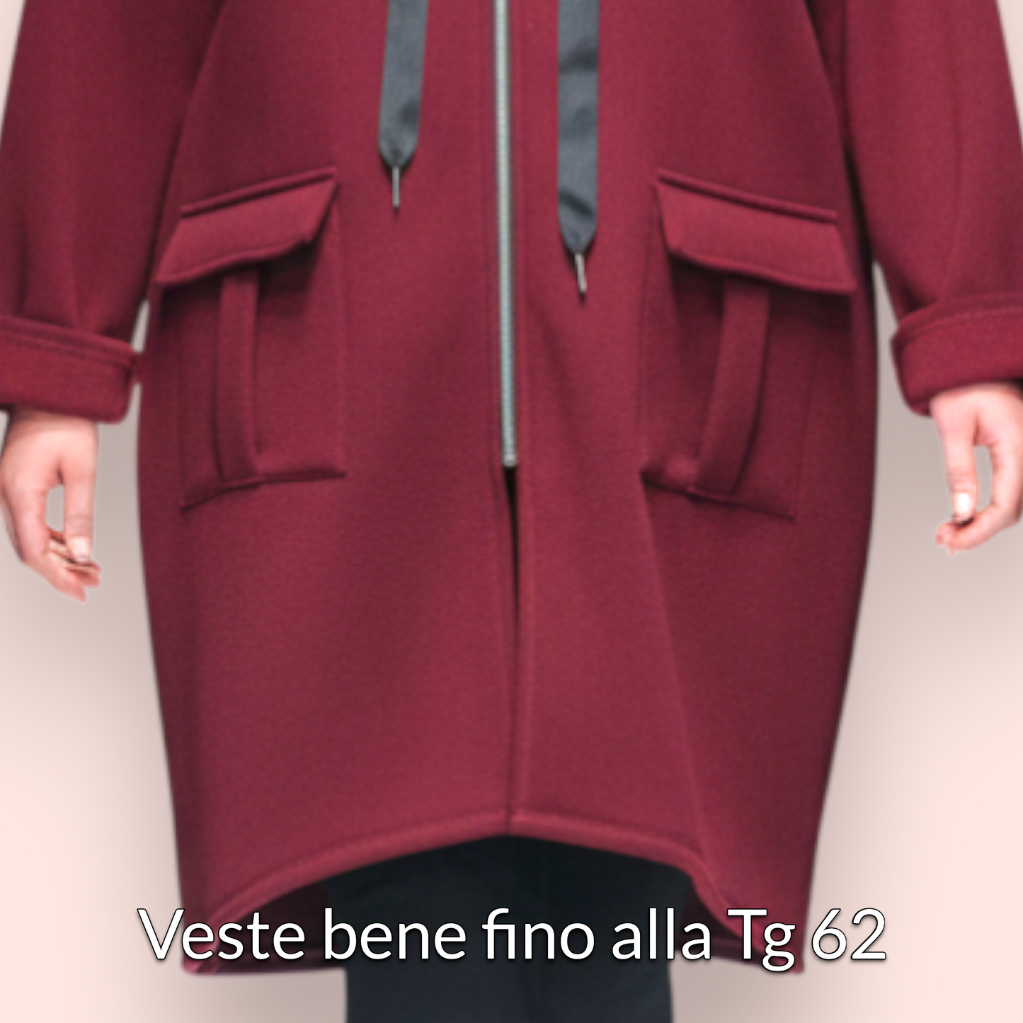 Maxi Felpa Taglie Forti  Made in Italy Colette
