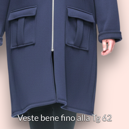 Maxi Felpa Taglie Forti  Made in Italy Candy