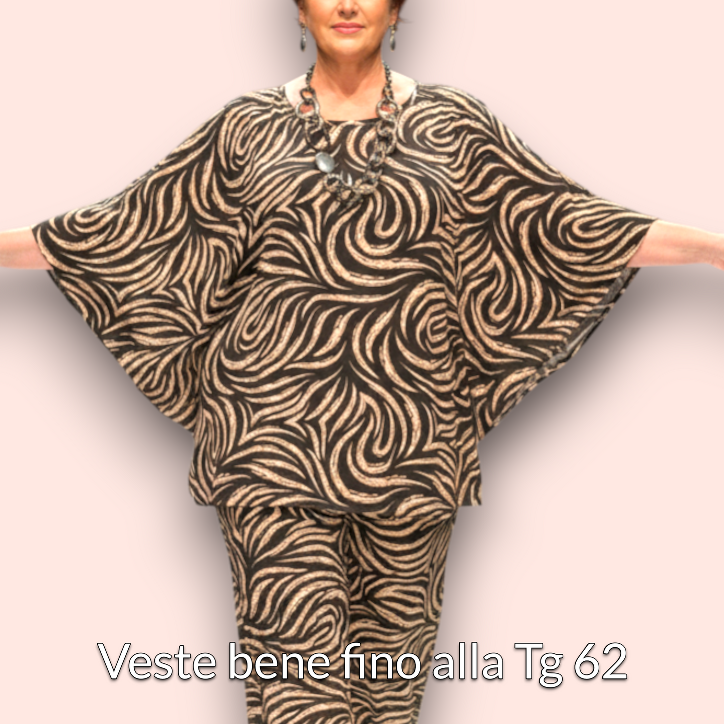 Maxi Maglia  Taglie Forti Elasticizzata Tola