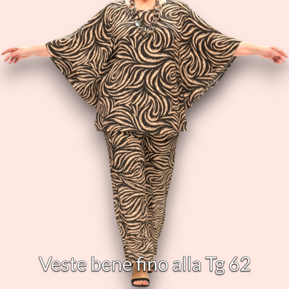 Maxi Maglia  Taglie Forti Elasticizzata Tola
