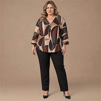 Maxi Maglia in Crepe Con Zip Mina